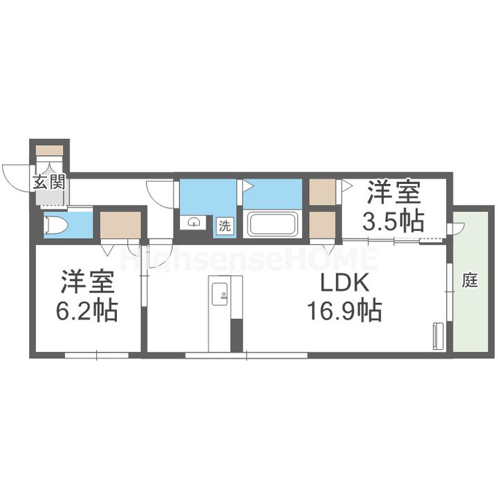 メゾン・ド・プレールの間取り