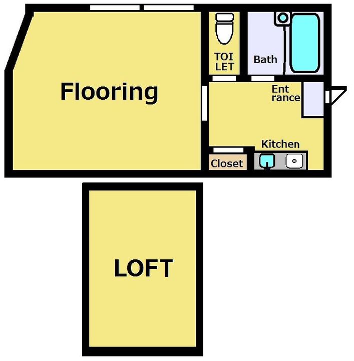 東京都荒川区西尾久5(アパート)の賃貸物件の間取り