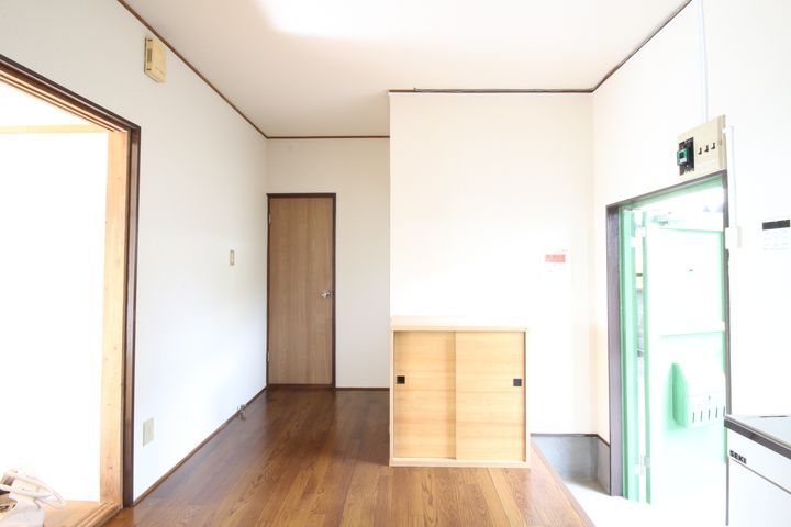 やまなかコーポの玄関