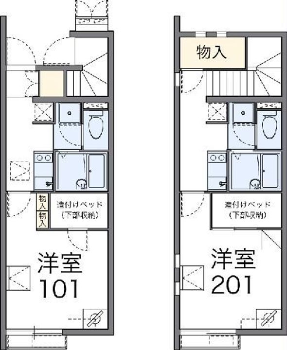 レオネクストサーフサイド海誠の間取り