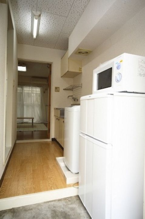 コーポみずしまの玄関