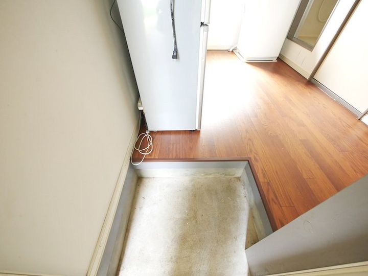 コーポクボタの玄関