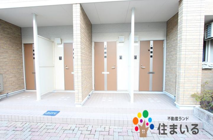 愛知県安城市城ケ入町向山(アパート)の賃貸物件の地図