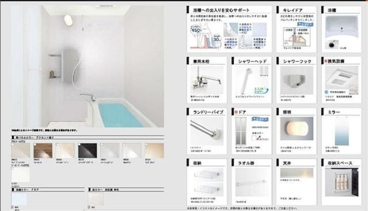 神奈川県海老名市東柏ケ谷5(アパート)の賃貸物件の風呂