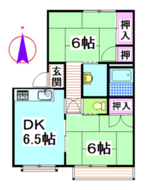 トマトハウスの間取り