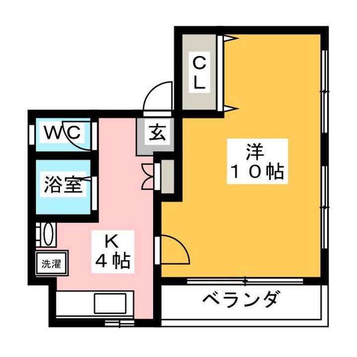清澄パークハイツの間取り