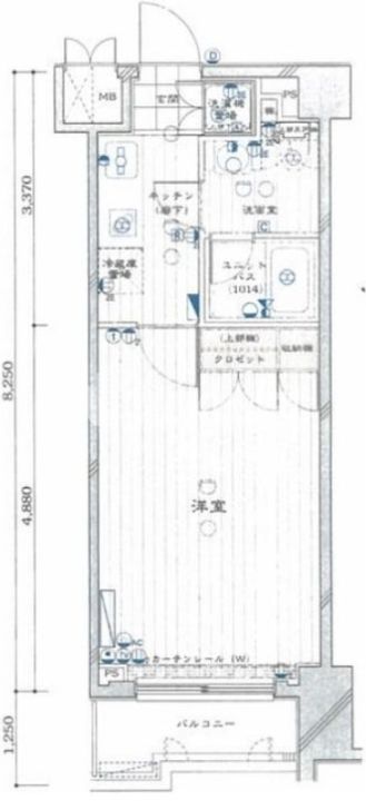 ルーブル学芸大学七番館の間取り