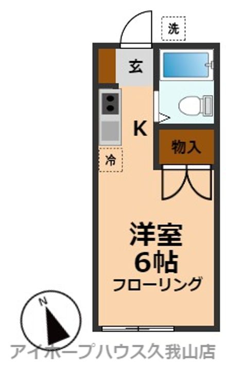 レジデンスKの間取り
