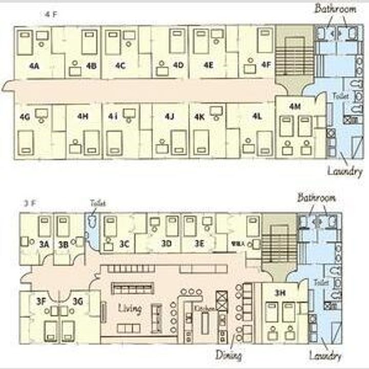 シエルハウス土樋の間取り