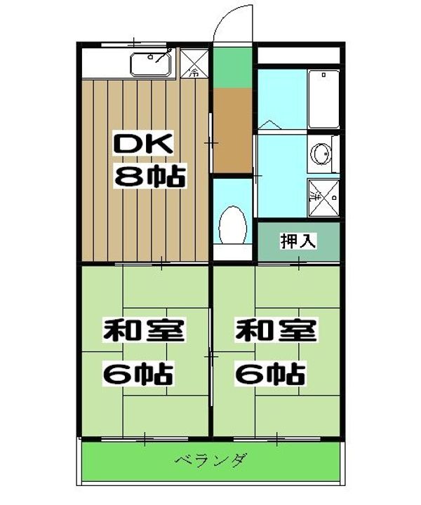 フレグランス松尾の間取り