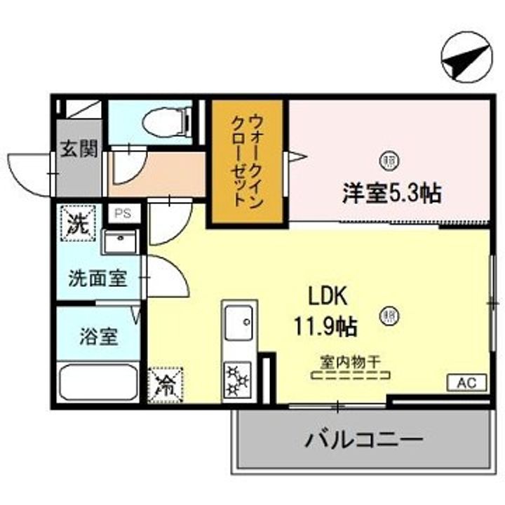 ルグラン龍野の間取り