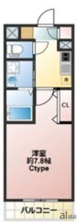 埼玉県ふじみ野市市沢1(アパート)の賃貸物件の間取り