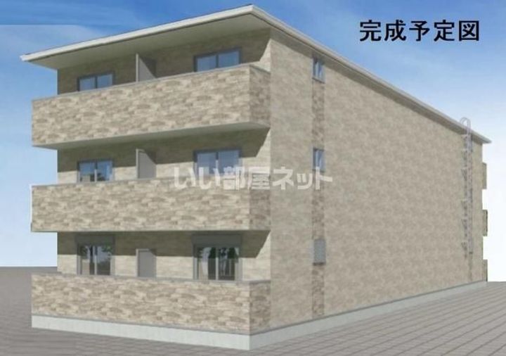 京都府京都市右京区梅津東構口町(アパート)の賃貸物件の外観