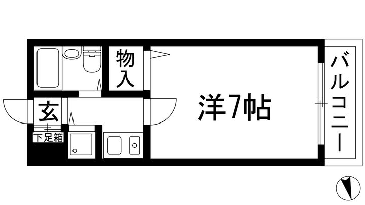 センチュリーショウエイ1の間取り