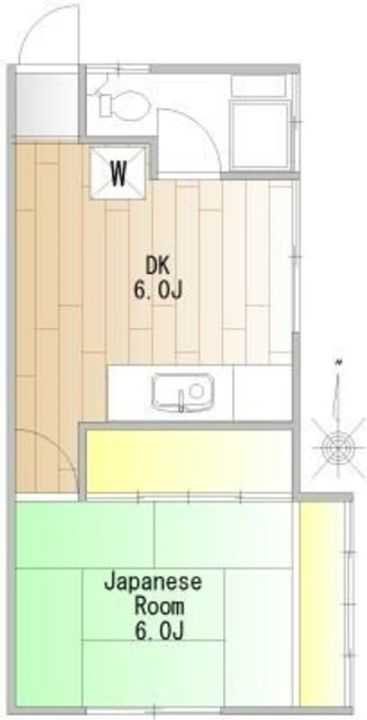 笹野アパートの間取り