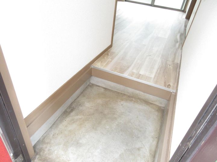 ベルテ石神井の玄関