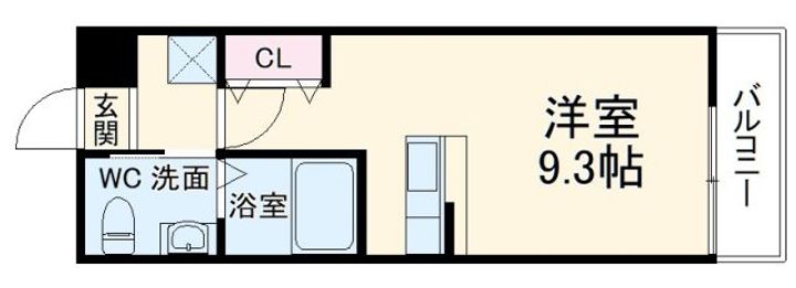KYOTO HOUSE西京極の間取り