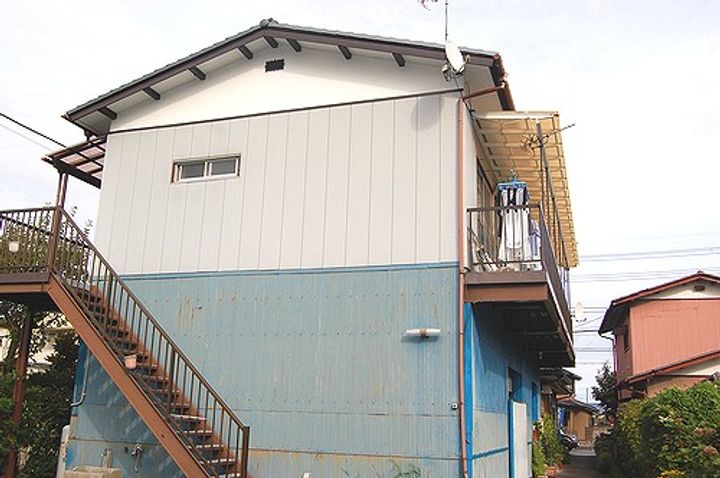 文化アパートの外観