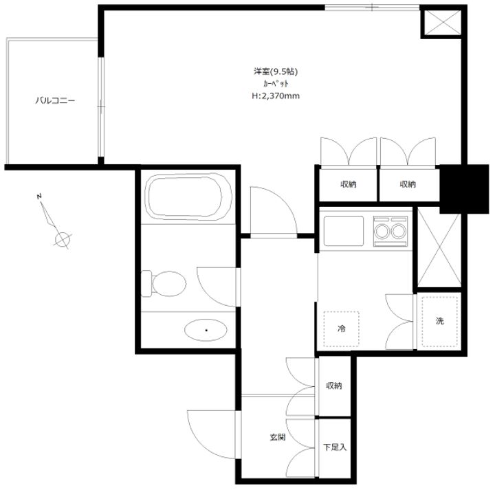駒込ペアシティの間取り