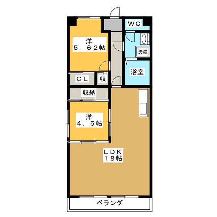 ウヌマタウンCの間取り