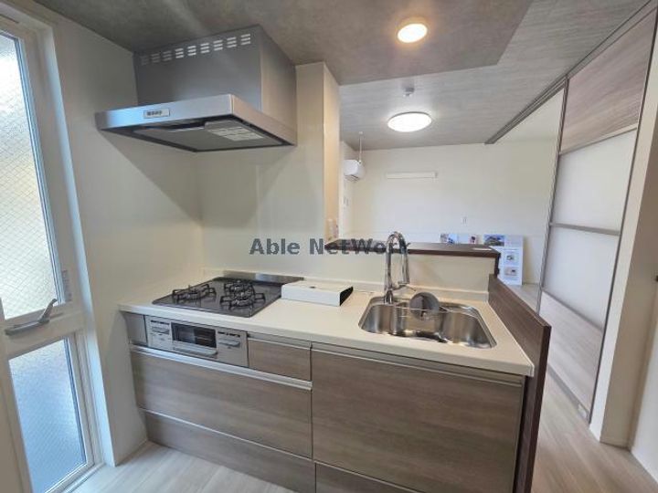 岐阜県岐阜市東鶉3(アパート)の賃貸物件のキッチン