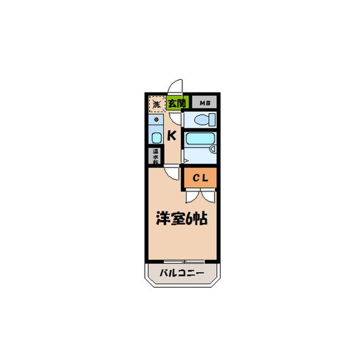 ウエストビレッジIの間取り