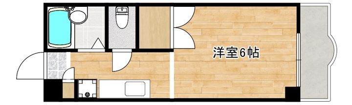 アリーズ鴨池の間取り