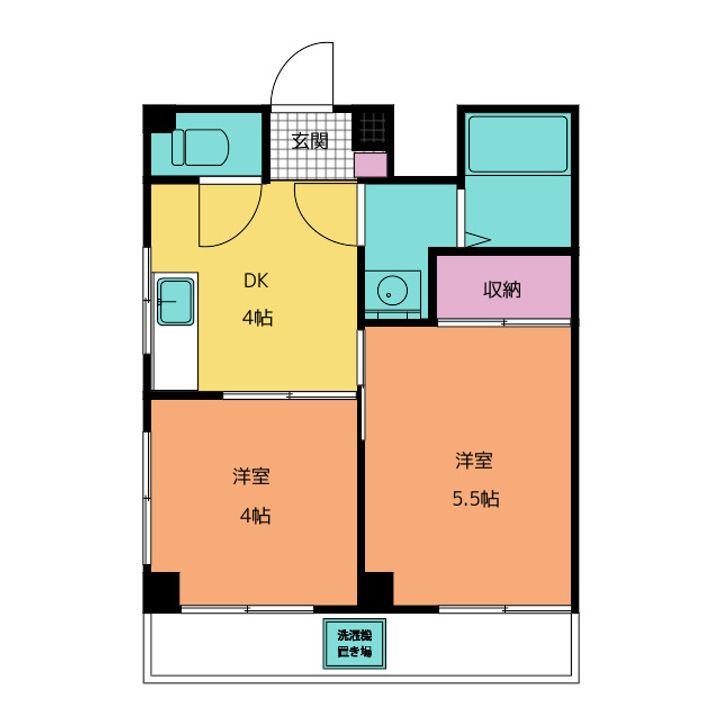 ロイヤルワカバの間取り