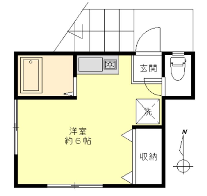 ダゼルの間取り