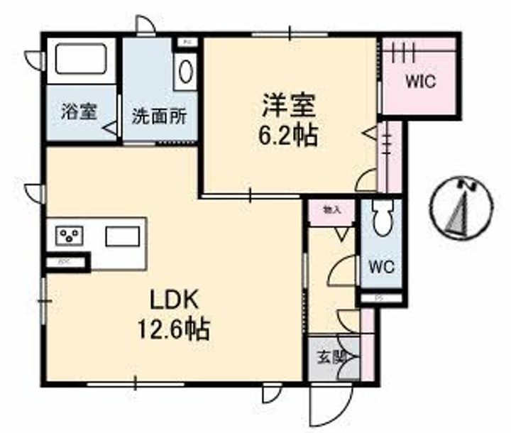 ワンデゥルンの間取り