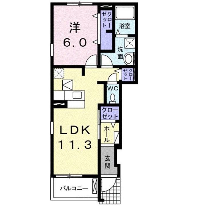 グラースオーブの間取り