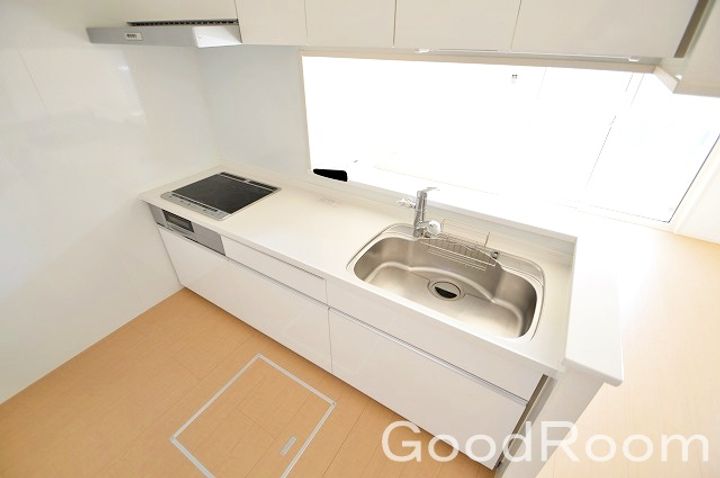 徳島県徳島市中吉野町2(マンション)の賃貸物件のキッチン