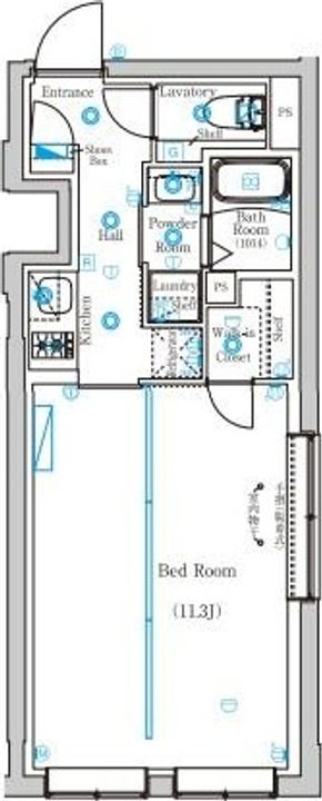 東京都大田区大森西7(マンション)の賃貸物件の間取り