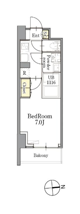 CLASSEUM仙台新寺通の間取り