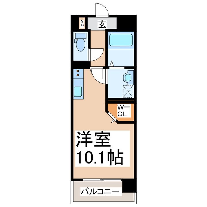 エムズマンション熊本北の間取り