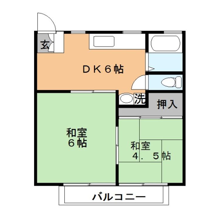 メゾン桜の間取り