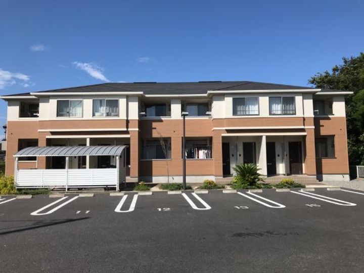 茨城県土浦市霞ケ岡町(アパート)の賃貸物件の外観