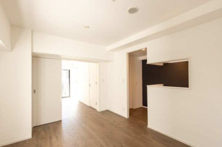 パークフロント新宿の居間