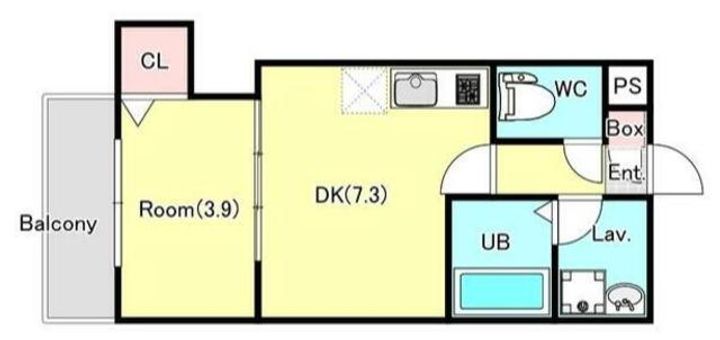 ジーメゾン相模原の間取り