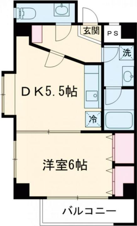 クレーテII篠崎の間取り