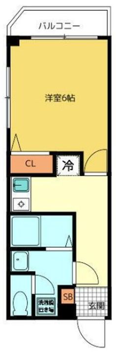 コーポタマキの間取り