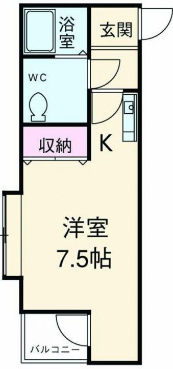 ロワール湘南 Eの間取り