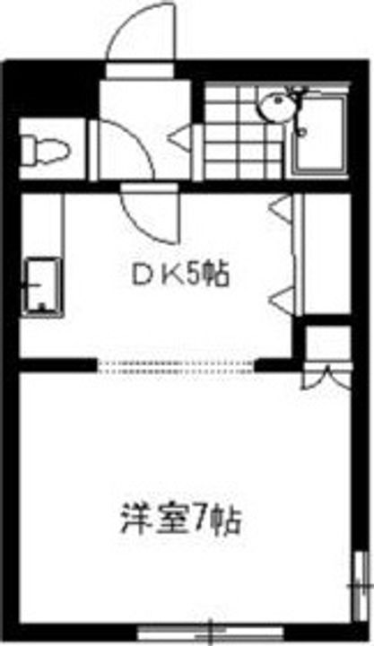 エンドレス三井南6条の間取り