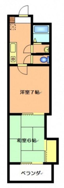 ベルシャトー加登の間取り