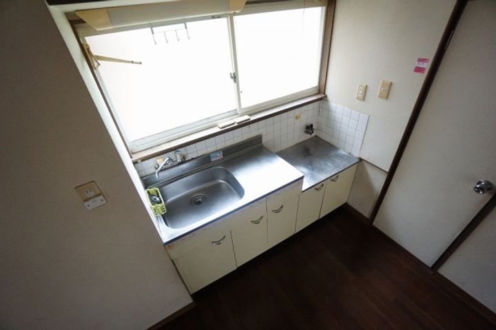 清水二丁目アパート東棟のキッチン