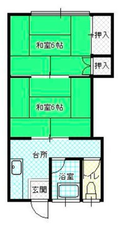 コーポ山幸の間取り