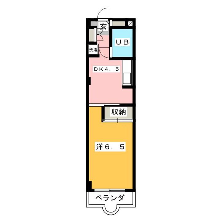 メゾネットカメリアの間取り