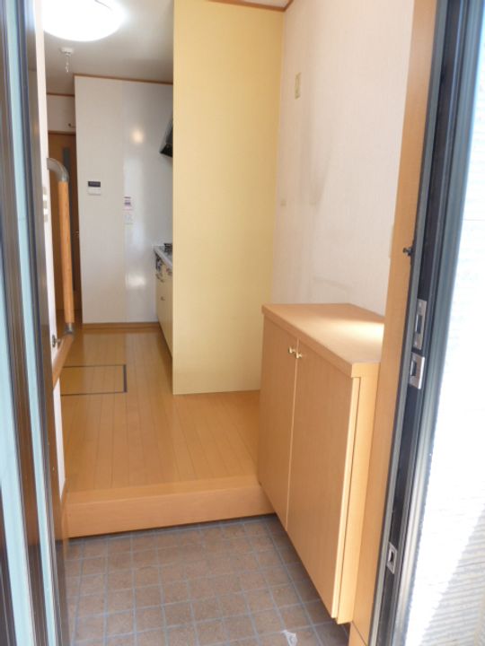 高島邸の玄関