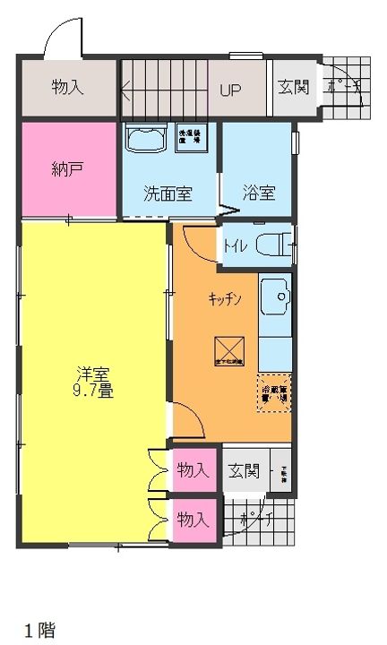高島邸の間取り