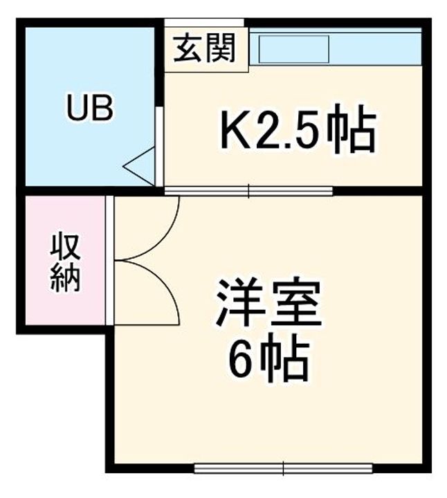 コーポ一之宮の間取り